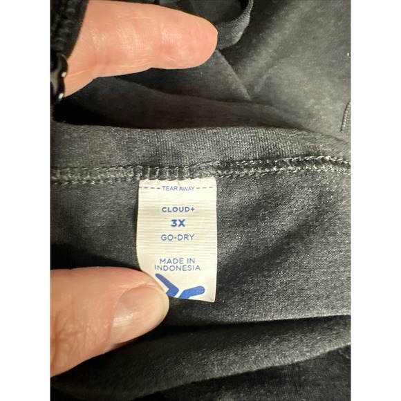 Old Navy Cloud+ Jumpsuit Size 3X Yoga Black Overall Stretch Built In Bra - Picture 8 of 13